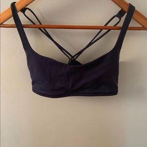lulu navy bra